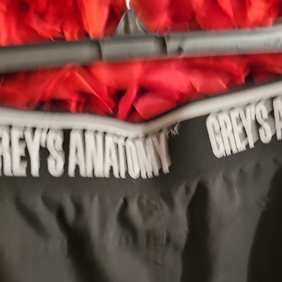 Grey's Anatomy Black Scrub Pants Size Large NO SIZE TAG - Picture 3 of 6